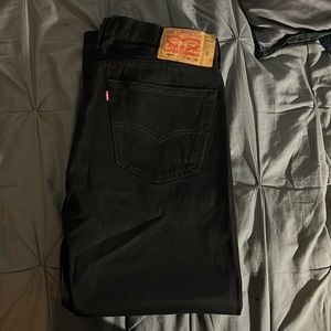 Levis 501 Black jeans 36/30